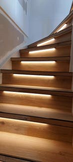 PVC Traprenovatie met profiel, Nieuw