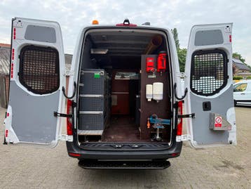 Zakelijke Lease |  Mercedes-Benz Sprinter 314 2.2 CDI L2H2 s, Automaat, Gebruikt, Euro 6, Wit