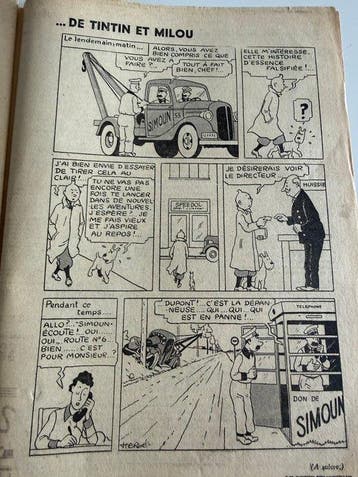 Le Petit Vingtième 42 - Tintin - L´Or Noir - « C’est la, Nieuw