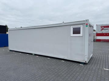 Sanitair unit 9×2,4 m. - Gebruikt