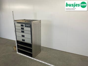 Aluca werkbus inrichting nieuw 765x520x1250mm (2989), Ophalen of Verzenden