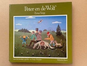 Prachtig Prentenboek -Peter en de Wolf + uitleg instrumenten, Verzenden, Nieuw