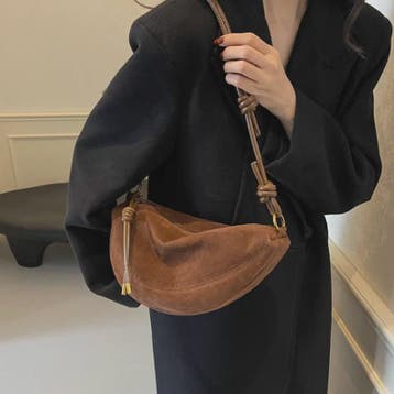 Trendy Kunstsuède Schoudertas Dames - Onderarm & Crossbody T, Verzenden, Nieuw