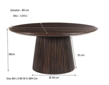 Salvator Walnut 80cm-13951, Huis en Inrichting, Ophalen of Verzenden, Nieuw