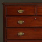 Ladenkast met verborgen bureau waarin 10 postvakjes en 5 kle, Antiek en Kunst, Ophalen of Verzenden