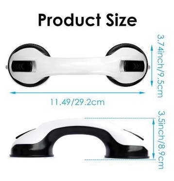 2-Pack Antislip Douche Handgrepen met Zuignap, Verzenden, Nieuw