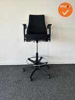 BMA Axia - Baliestoel - 8Z 2D armpads - hoge rug - zwarte st, Werkplek, Ophalen of Verzenden, Gebruikt, Stoel