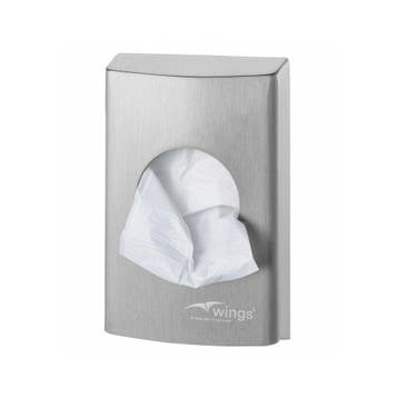Wings hygiënezakjesdispenser plastic WIN HBDC SAL - RVS, Verzenden, Nieuw