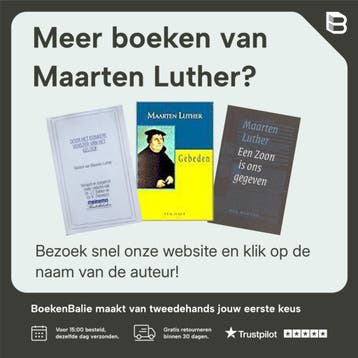 UW GELOOF HEEFT U BEHOUDEN - Maarten Luther 9789033121432, Verzenden, Gelezen, Maarten Luther