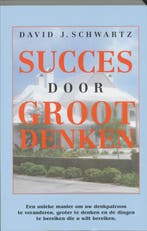 Succes door groot denken 9789055133109 David J. Schwartz, Verzenden, Zo goed als nieuw, David J. Schwartz