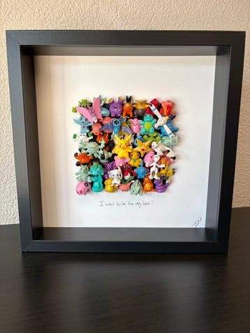 ISV Art - Framed Art - Pokémon - I want to be the very best!