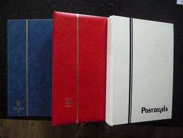 Nederland - Partij postfrisse postzegels in 3 stockboeken -, Gestempeld