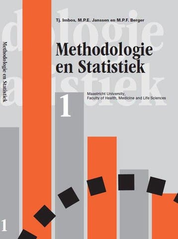 1 Methodologie en statistiek - Tj. Imbos 9789052783215, Verzenden, Gelezen, Tj. Imbos