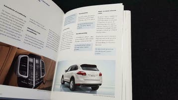 2012 Porsche Cayenne HC brochure Nederlands specificaties NL, Verzenden, Gelezen, Porsche