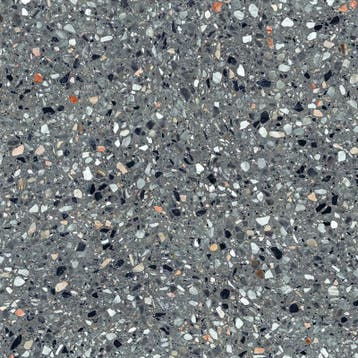 Vloertegel/Wandtegel Terre Terrazzo Medley Antraciet 60x60, 60 cm of meer, Nieuw, Ophalen of Verzenden, 10 m² of meer