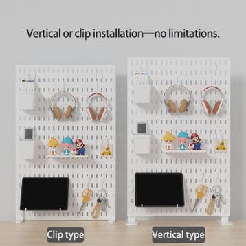 Modulaire Bureau Pegboard Organizer - Wandmontage, Staand &, Verzenden, Nieuw