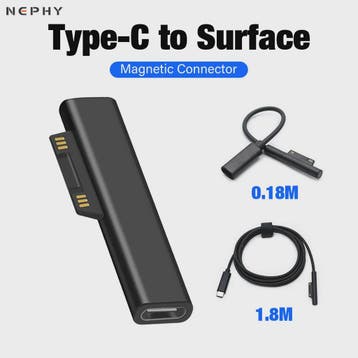 Universele USB-C PD Snellader Kabel Adapter voor Microsoft S, Verzenden, Nieuw
