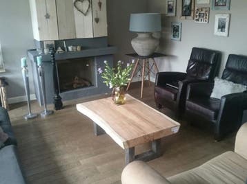 Boomstam salontafels direct uit voorraad leverbaar!, 100 tot 150 cm, Overige houtsoorten, Nieuw, Landelijk
