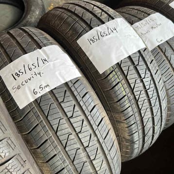 2 x Security 185-65-14 C 4 Seizoenbanden 6,5mm, Auto-onderdelen, Banden en Velgen, 14 inch, All Season, Band(en), Bestelwagen