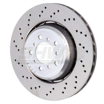 SHW 08-13 BMW M3 4.0L Left Front Cross-Drilled Lightweight, Ophalen of Verzenden, Nieuw