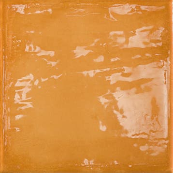 Vloertegel/Wandtegel Equipe Rain Oranje Glans 22,3x22,3, Keramiek, Nieuw, Ophalen of Verzenden, 20 tot 40 cm