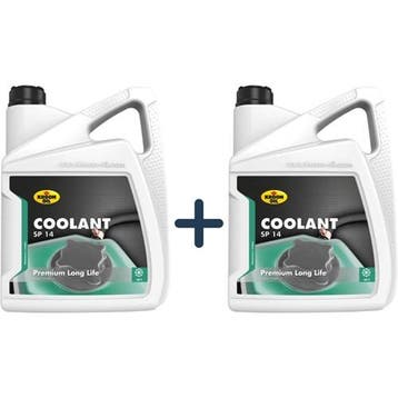 Kroon Olie Aanbieding: 2 X Koelvloeistof Sp 14 5L, Verzenden