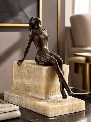 Ferdinand Preiss (1882–1943) - after - sculptuur, Sun