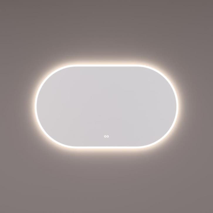 HIPP Design spiegel Ovaal-Rechthoekig met Directe en, Huis en Inrichting, Woonaccessoires | Spiegels, Ophalen of Verzenden