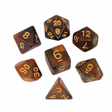 Dungeons and Dragons Oranje Dobbelstenen, Verzenden, Nieuw