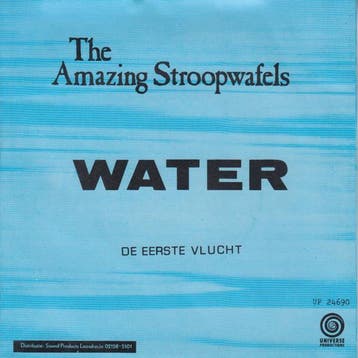 vinyl single 7 inch - The Amazing Stroopwafels - Water, Verzenden, Zo goed als nieuw, 7 inch, Pop