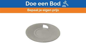 Bieden: Alessi White Porcelain Coaster by Alessandro Mendin, Ophalen of Verzenden, Nieuw
