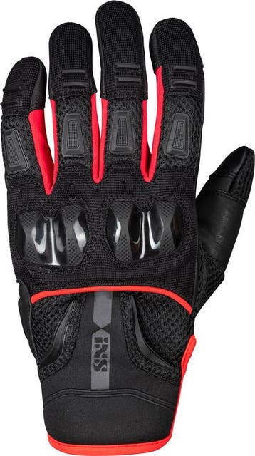 IXS Matador-Air 2.0 Zwart Rood Handschoenen, Nieuw met kaartje, IXS, Handschoenen, Heren