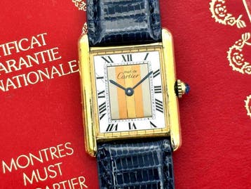 Cartier - Tank Must de Cartier GM - Zonder minimumprijs -, Nieuw