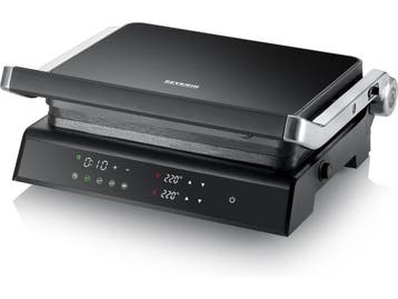 Severin KG 2399 - Contactgrill - 1.800 W - 5 Automatische, Verzenden, Zo goed als nieuw