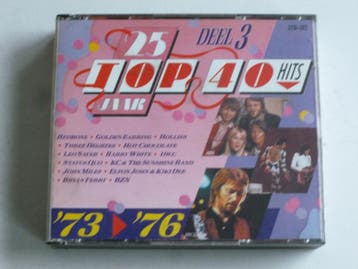 25 jaar Top 40 Hits Deel 3 / 1973-1976 (2 CD), Cd's en Dvd's, Cd's | Verzamelalbums, Ophalen of Verzenden, Zo goed als nieuw