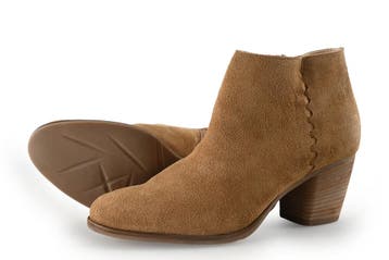 Freeflex Enkellaarzen in maat 37 Beige, Kleding | Dames, Schoenen, Verzenden, Beige, Lage of Enkellaarzen, Zo goed als nieuw