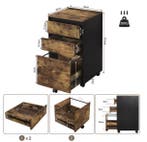 Mobiele Archiefkast met 3 Laden – Kantoor Ladekast op Wie, Verzenden, Nieuw in verpakking