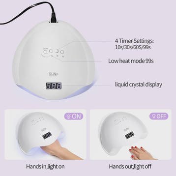 Professionele 48W UV LED Nagellamp - Snelle Gel Dryer met Ti, Verzenden, Nieuw