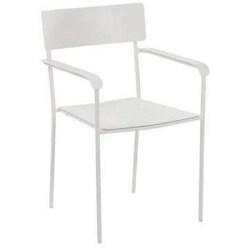 Serax Stoel Met Armleuningen S August Zand - Tuinstoel -, Ophalen of Verzenden, Nieuw, Aluminium