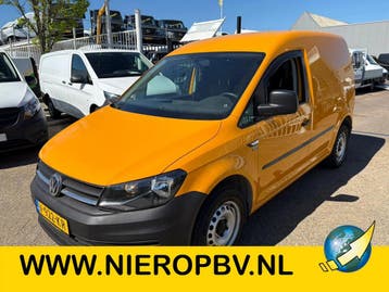 Volkswagen Caddy 2.0TDI L1H1 Trekhaak 126600KM, Gebruikt, Euro 6, Volkswagen, Geel