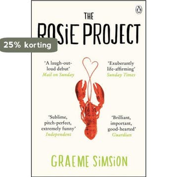 The Rosie Project / The Rosie Project / 1 9781405915335, Boeken, Verzenden, Gelezen, Graeme Simsion