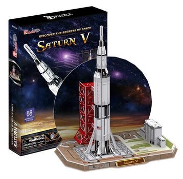 CubicFun 3D puzzel - Technologie lucht- en ruimtevaart P..., Nieuw