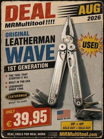 Original Leatherman Wave 1st Generation Used, Gebruikt