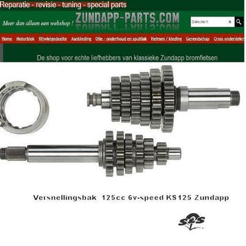 Versnellingsbak 125cc 6v-speed Zundapp KS125, Fietsen en Brommers, Brommeronderdelen | Zundapp, Nieuw