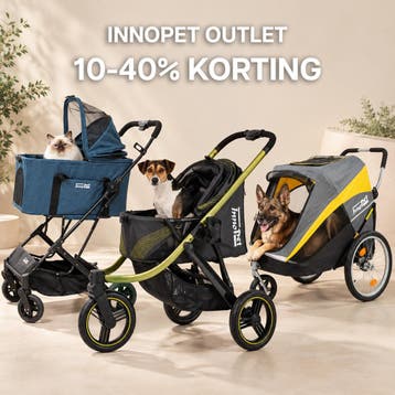 InnoPet Outlet | Hondenbuggys & Fietskarren tot 40% korting, Innopet, Ophalen, Nieuw, Hondenbuggy