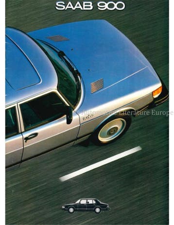 1980 SAAB 900 BROCHURE NEDERLANDS, Boeken, Nieuw, Author