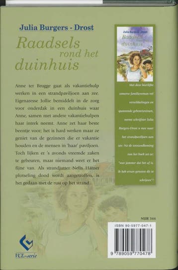 Raadsels rond het duinhuis 9789059770478 J. Burgers-Drost, Verzenden, Gelezen, J. Burgers-Drost