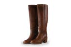 Shabbies Amsterdam Laarzen in maat 36 Bruin, Kleding | Dames, Schoenen, Hoge laarzen, Verzenden, Zo goed als nieuw, Bruin