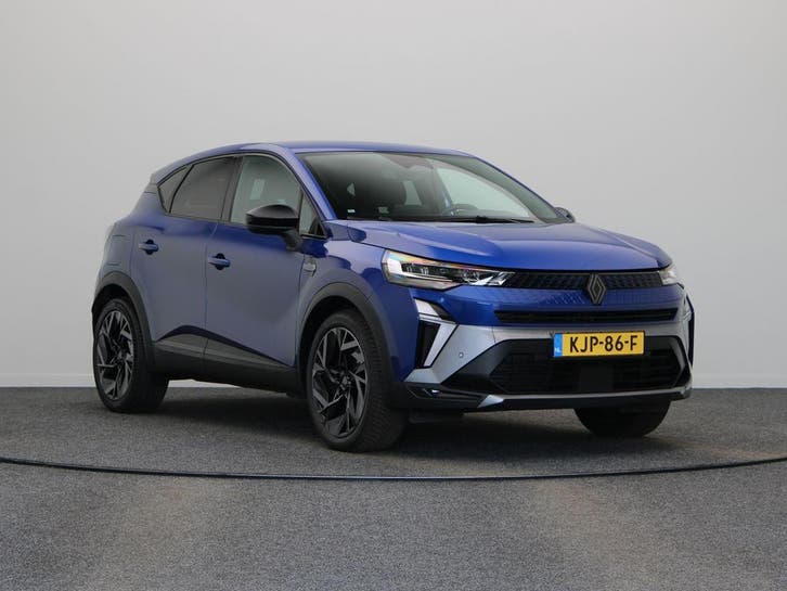 Zakelijke Lease |  Renault Captur 1.6 E-Tech full hybrid 145, Auto's, Renault, Lease, Automaat, SUV of Terreinwagen, Blauw, A