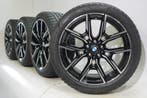BMW 4 serie i4 G26 859M 19 inch velgen Goodyear Winterbanden, 19 inch, Gebruikt, Velg(en), Winterbanden